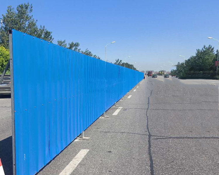 平谷工程围挡板案例